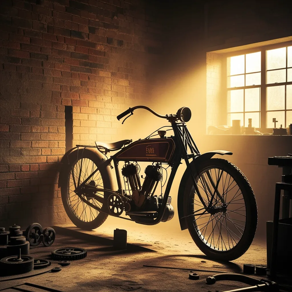 The Traub Motorcycle: Who Built the Most Advanced Pre-War Bike Hidden Behind a Wall?