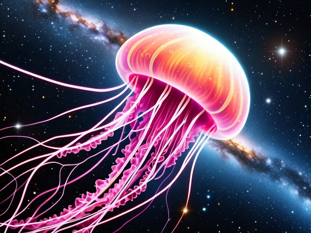 Cosmic Jellyfish: Space Oddity or Alien Signal? New Discovery Stuns Scientists